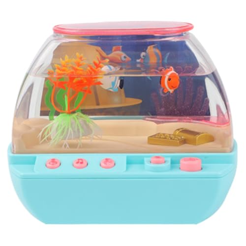 Generisch Bassin à poissons jouet avec musique et lumière