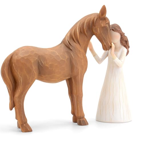 Cadeaux de cheval pour filles et femmes - Figurine de cheval