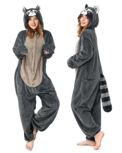 OLAOLA Combinaison Pyjama Femme Homme Animaux Costume Unisex