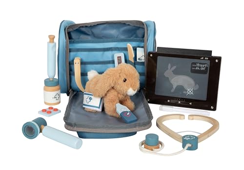 Small Foot Trousse de vétérinaire avec Lapin, avec Accessoir
