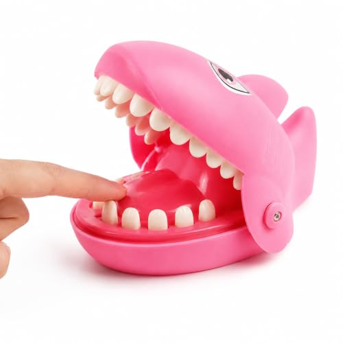 Crocodile Dentist Jeu Requin Rose