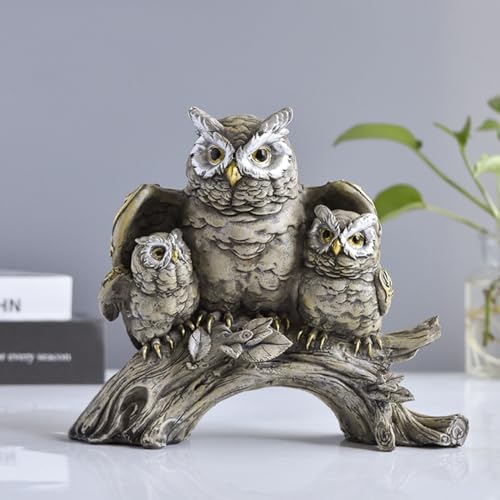 ODMYZG Figurines de Hibou,Décoration de Hibou, Petits Articl