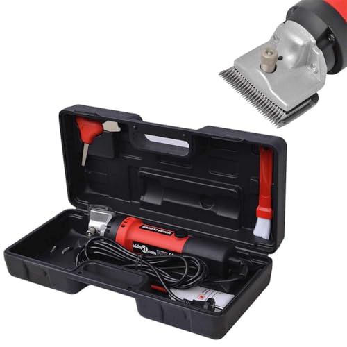 vidaXL Ensemble de Tondeuse à Cheval 6 pcs 550 W Toilettage