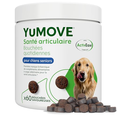 YuMOVE Arthrose Chien pour Chiens Seniors 8+ Ans 60 Bouchées
