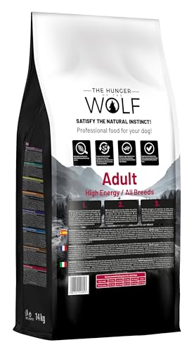 The Hunger of the Wolf Croquettes pour chiens adultes de tou