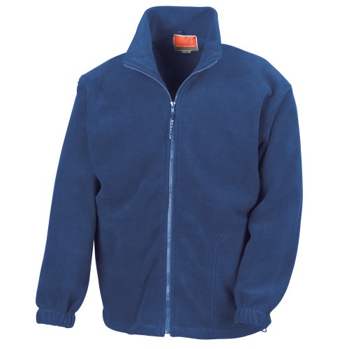 Result Veste en polaire anti-boulochage pour homme - bleu -