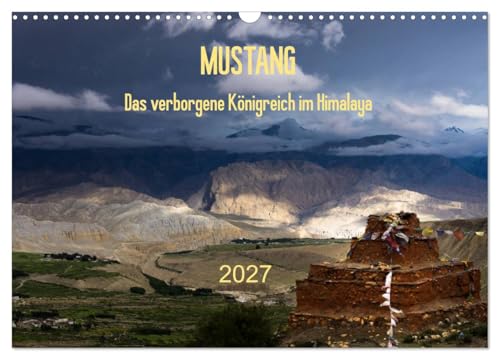 Calendrier 2027 · US Version · MUSTANG - le royaume caché de