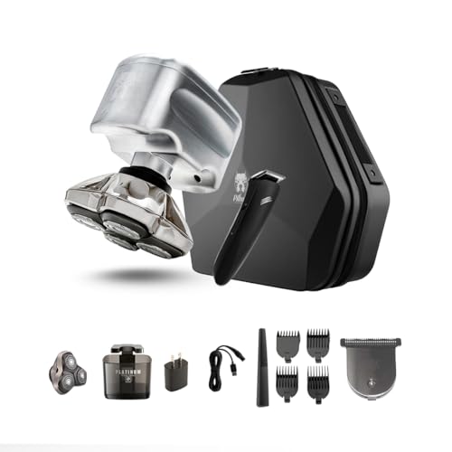 Skull Shaver Pitbull Diamond Pro Rasoir pour Tête et Visage