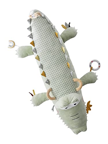 VERTBAUDET Grande Peluche dactivités Crocodile Vert TU