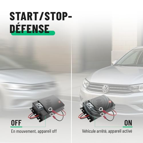greate 4X Repulsif Rongeur pour Voiture avec Connexion Batte