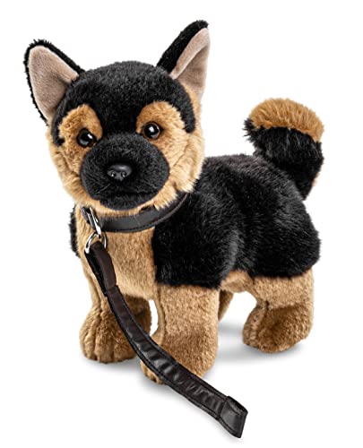 Uni-Toys - Chiot Berger Allemand, Debout - avec Laisse - 26 