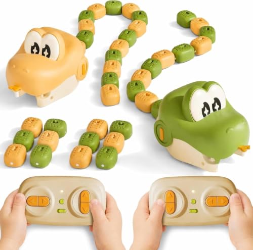 RuiDay Serpent Telecommande, Jouet Serpent Magnétique Affamé