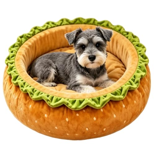 Lit en peluche pour chien | Nids interactifs mignons en form