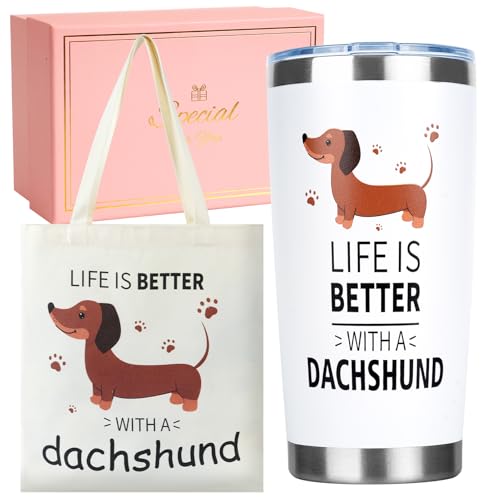 TOONGEEN Cadeau teckel pour femme, cadeau de chien saucisse 