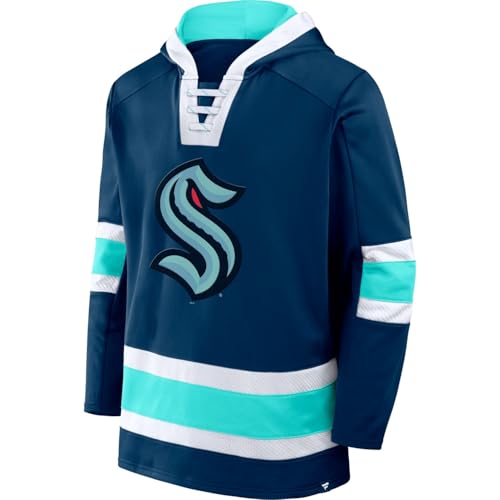 Fanatics Seattle Kraken NHL Laced Hockey Hoody