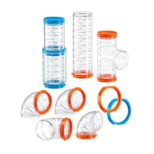 Ferplast Ensemble de Tubes Hamster, Accessoire Cage Hamster,