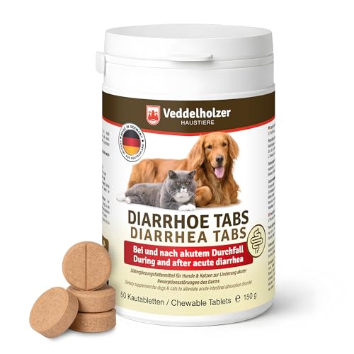 Veddelholzer 50 Comprimés à Croquer Contre la Diarrhée - Com