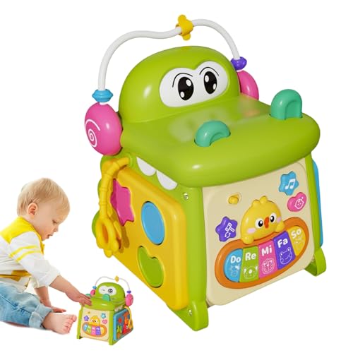 Jouets de motricité fine | Jeu sensoriel crocodile musical i