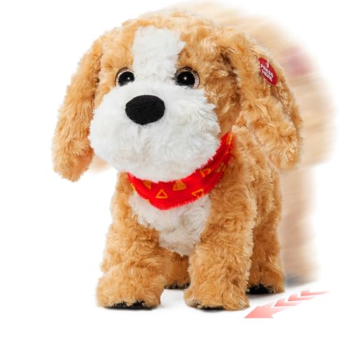 JoyCat Chien Jouet pour Enfants, Chien qui Marche et Aboie,