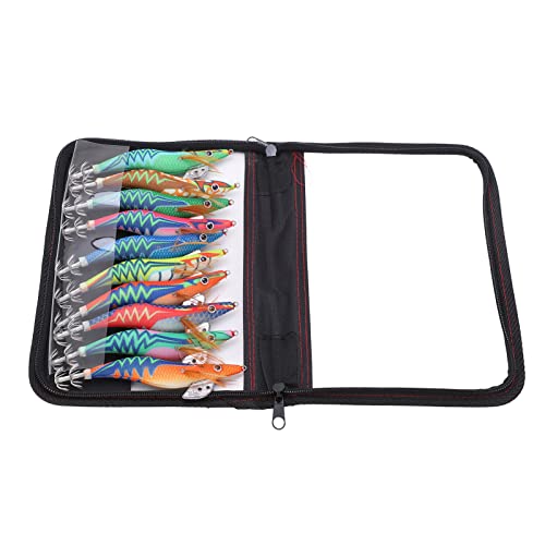 Appâts de pêche au gabarit de calmar avec des yeux réalistes