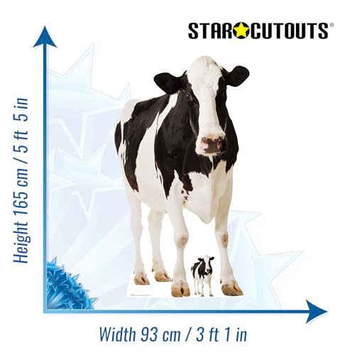 Star Cutouts - Stsc163 - Figurine Géante - Vache 152 Cm