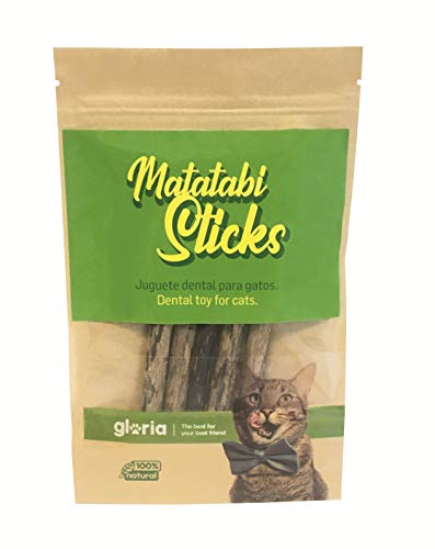 GLORIA Bâtons Matatabi Jouet Dentaire pour Chat
