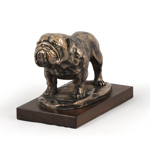 Art-Dog Dog Statue de Base en Bois - Édition Unique ArtDog C
