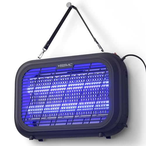 YISSVIC Lampe Anti Moustique Intérieur 4300V Tue Mouche 20W
