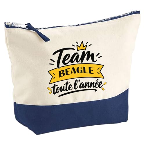 Pochette Team Beagle Toute lAnnée - Pouch - Idée Pochette Ra