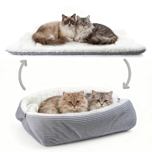 MAIYADUO Lits pour Chats Auto-Chauffants pour Chats de Grand