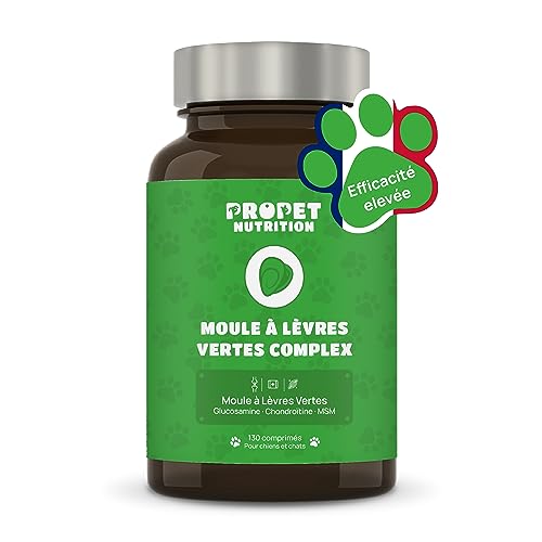 Traitement Arthrose Chien & Chat. Moule Verte Chien. 130 Com
