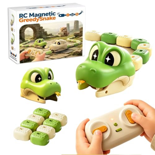 Jouet Serpent TéLéCommandé MagnéTique (Avec LumièRes Et Sons
