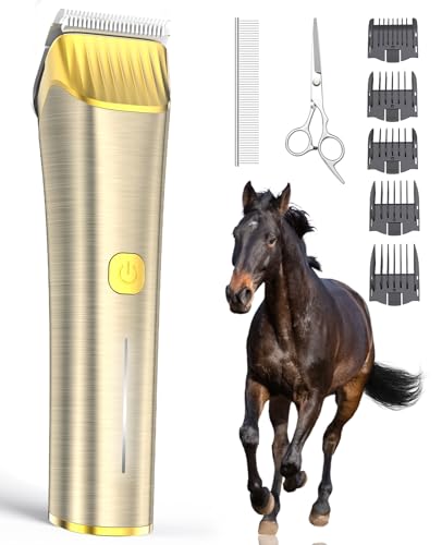 oneisall, tondeuse sans fil pour chevaux professionnelle sil