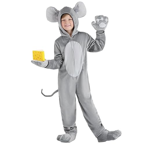 Noiclub Costume de souris - Costume de rat - Combinaison ani
