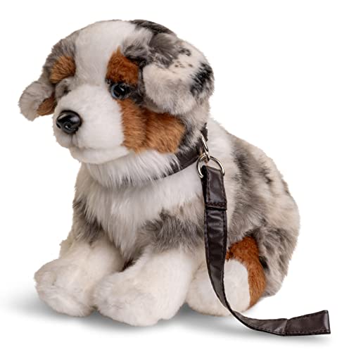 Uni-Toys - Chien de Berger Australien Chiot Assis (avec Lais