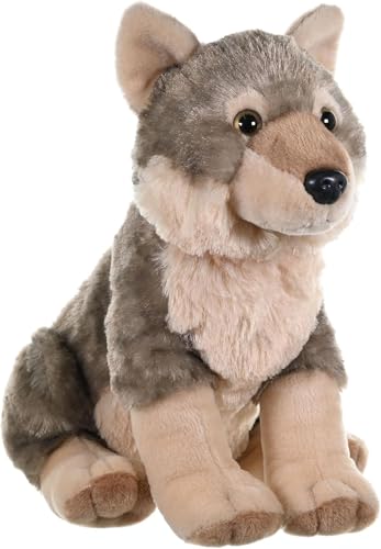Wild Republic - 10963 - Cuddlekins - Peluche - Loup - 30 cm,