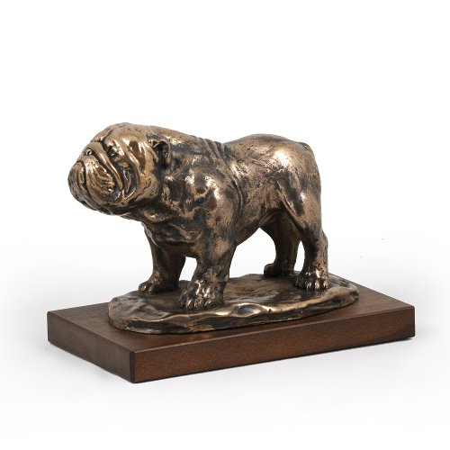 Art-Dog Dog Statue de Base en Bois - Édition Unique ArtDog C