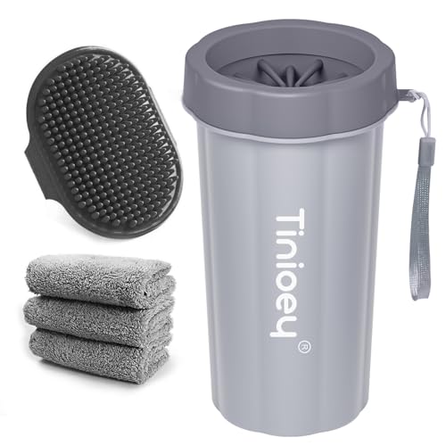 Tinioey Nettoyeur Pattes pour Chien de Taille Grand (Livré a