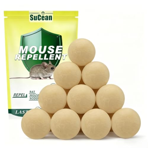 SuCean répulsifs Anti-Rats et Souris pour la Maison et la Vo