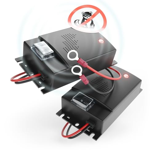 greate Repulsif Rongeur pour Voiture avec Connexion Batterie