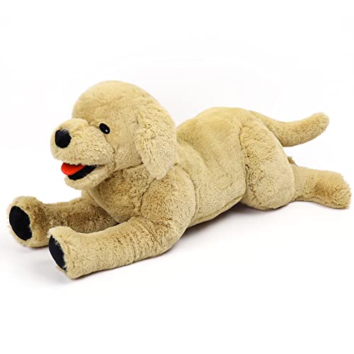 LotFancy Peluche Chien Golden Retriever 52cm Chien Peluche R