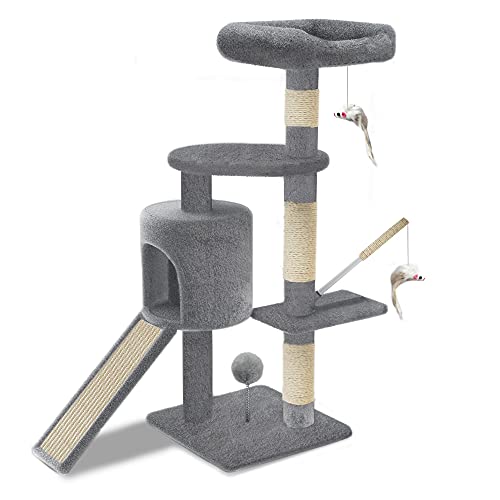 VOUNOT® Arbre à Chat avec Griffoir L Arbre à Grimper pour Ch