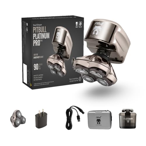 Skull Shaver Pitbull Platinum Pro PX5 - Rasoir Électrique Ho