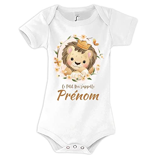 Planetee Body bébé garçon personnalisable mignon avec lion| 
