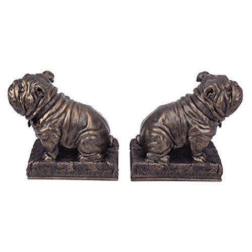 Design Toscano Mascotte Bouledogue Décor Britannique Statues