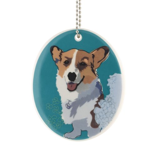 département 56 Go Chien Corgi Ornement, 8,9 cm
