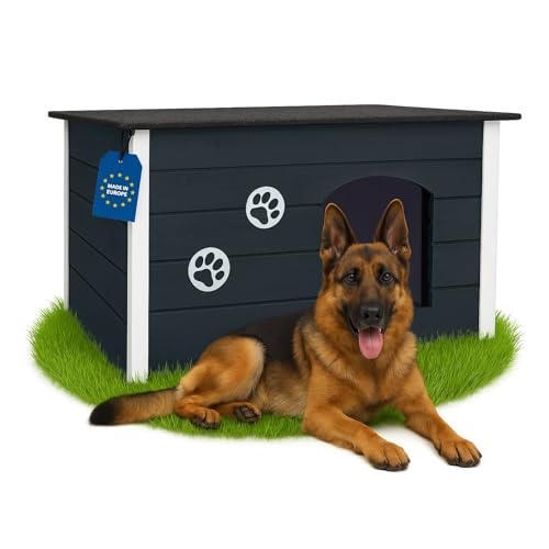 Niche Bois Isolée XL pour Chien
