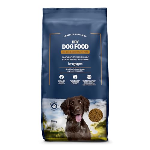 by Amazon - Croquettes Complètes Pour Chien Adulte, Poulet a