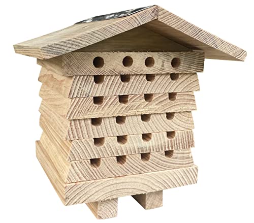 Hôtel bois interactif pour abeilles