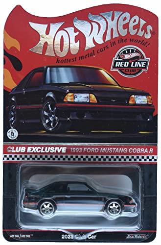 Hot Wheels Ford Mustang Cobra R Club Exclusive Redline 2023 